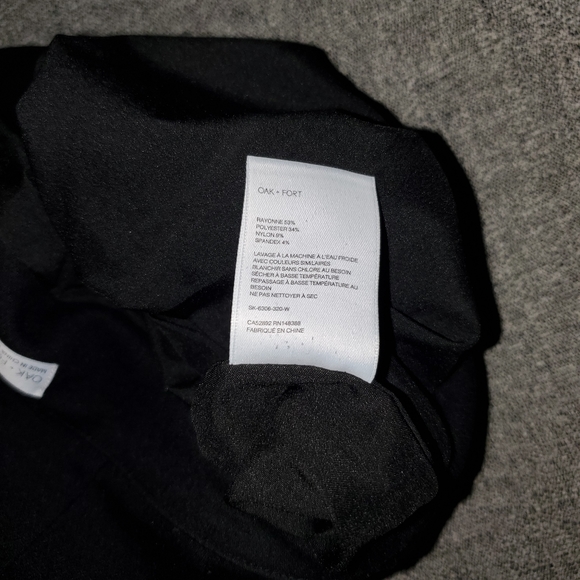 Oak + Fort Black Mini Skirt - Picture 10 of 10